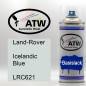 Preview: Land-Rover, Icelandic Blue, LRC621: 400ml Sprühdose, von ATW Autoteile West.